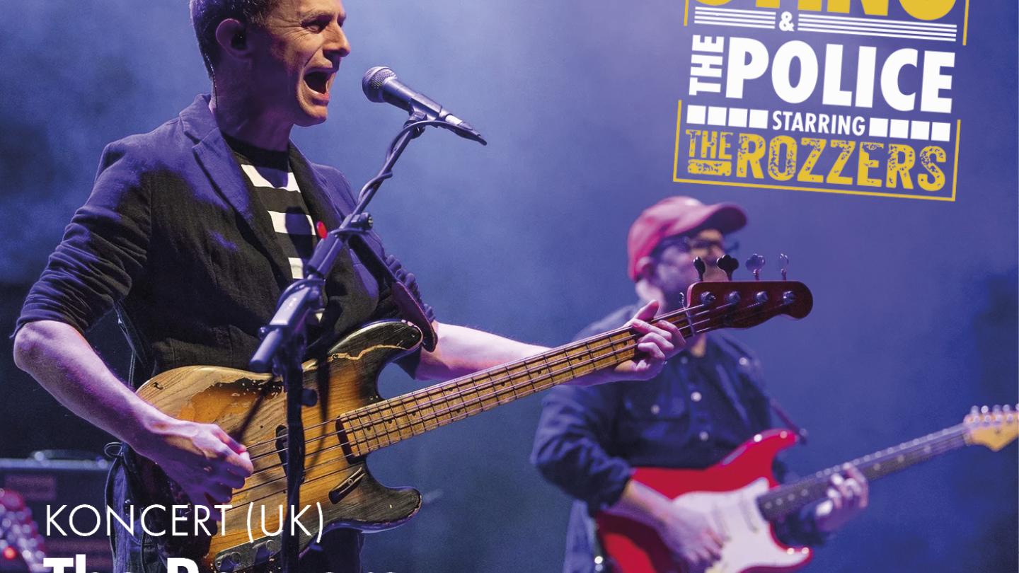 The Rozzers på scenen, tribute til Sting og The Police