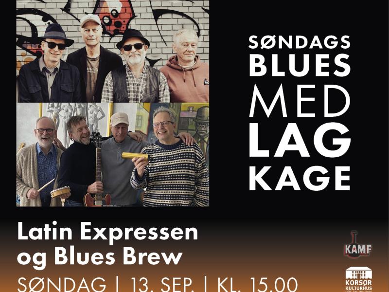 Bandmedlemmer fra Latin Expressen og Blues Brew, Søndagsblues med lagkage